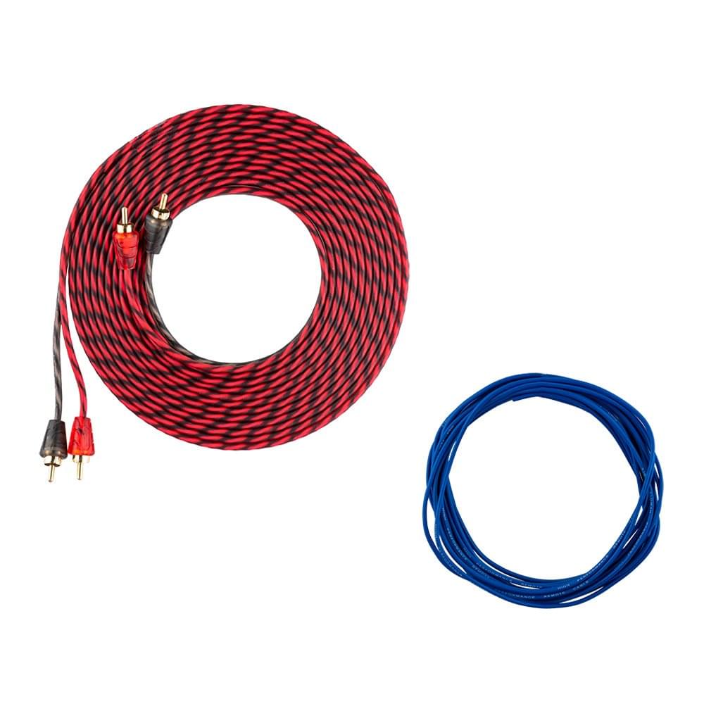 4-GA CCA Amplifier Installation Kit - RED - Red - AK4 - product image 6 - AudioSellerz