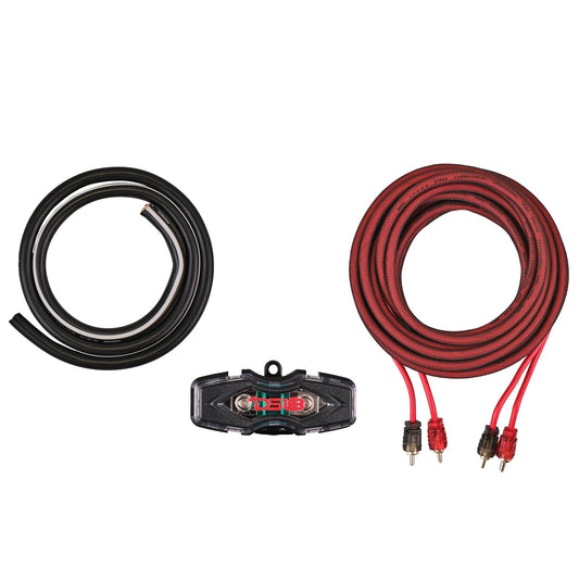 4-GA Amplifier Installation Wiring Kit - Red.