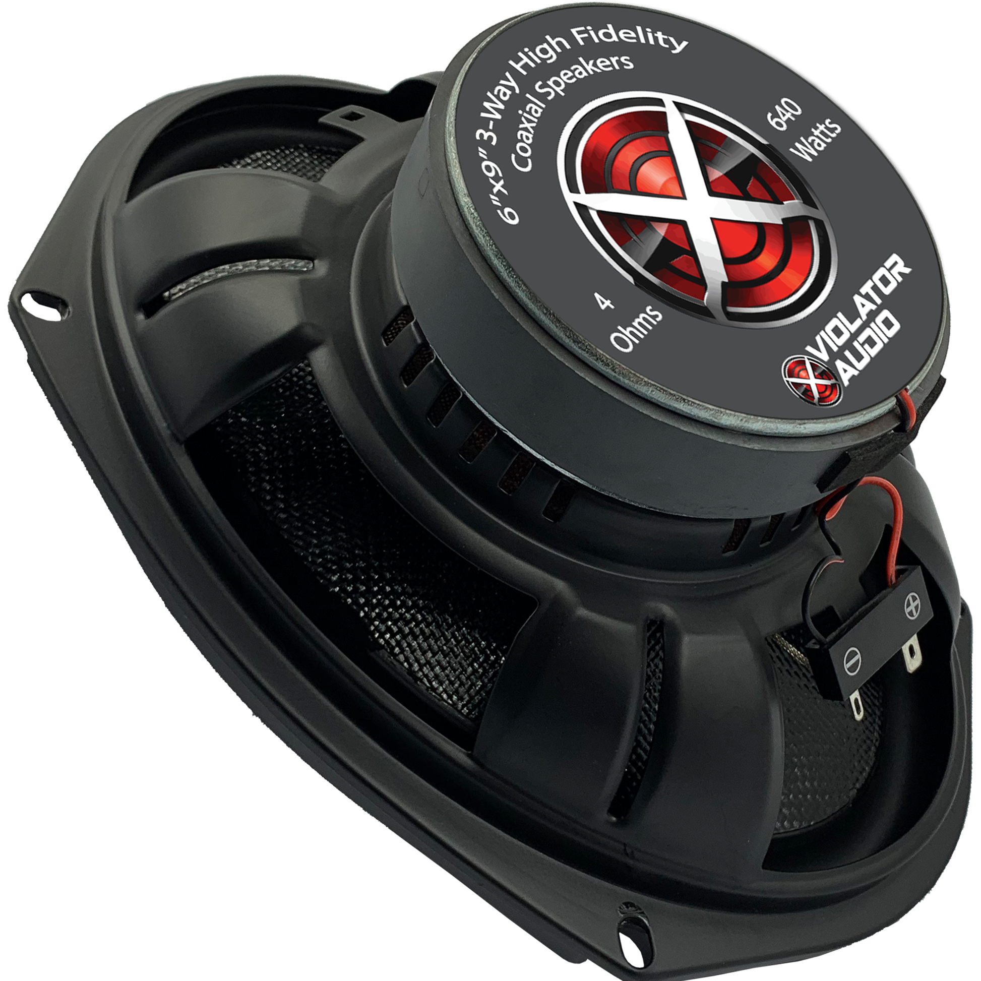 Violator Audio VA-693 6"x9" Coaxial Speakers (pair).