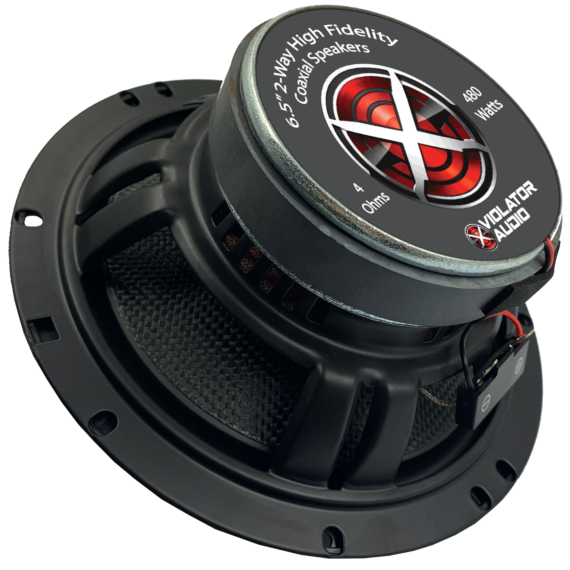 Violator Audio VA-652 6.5" Coaxial Speakers (pair).
