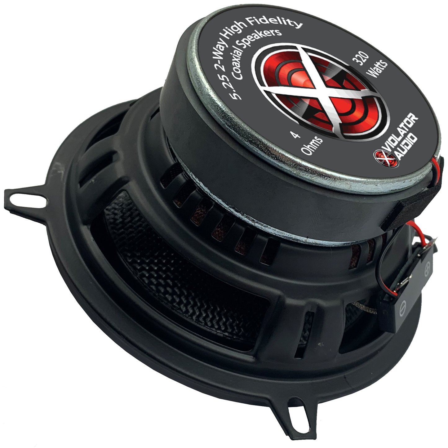 Violator Audio VA-5252 5.25" Coaxial Speakers (pair).