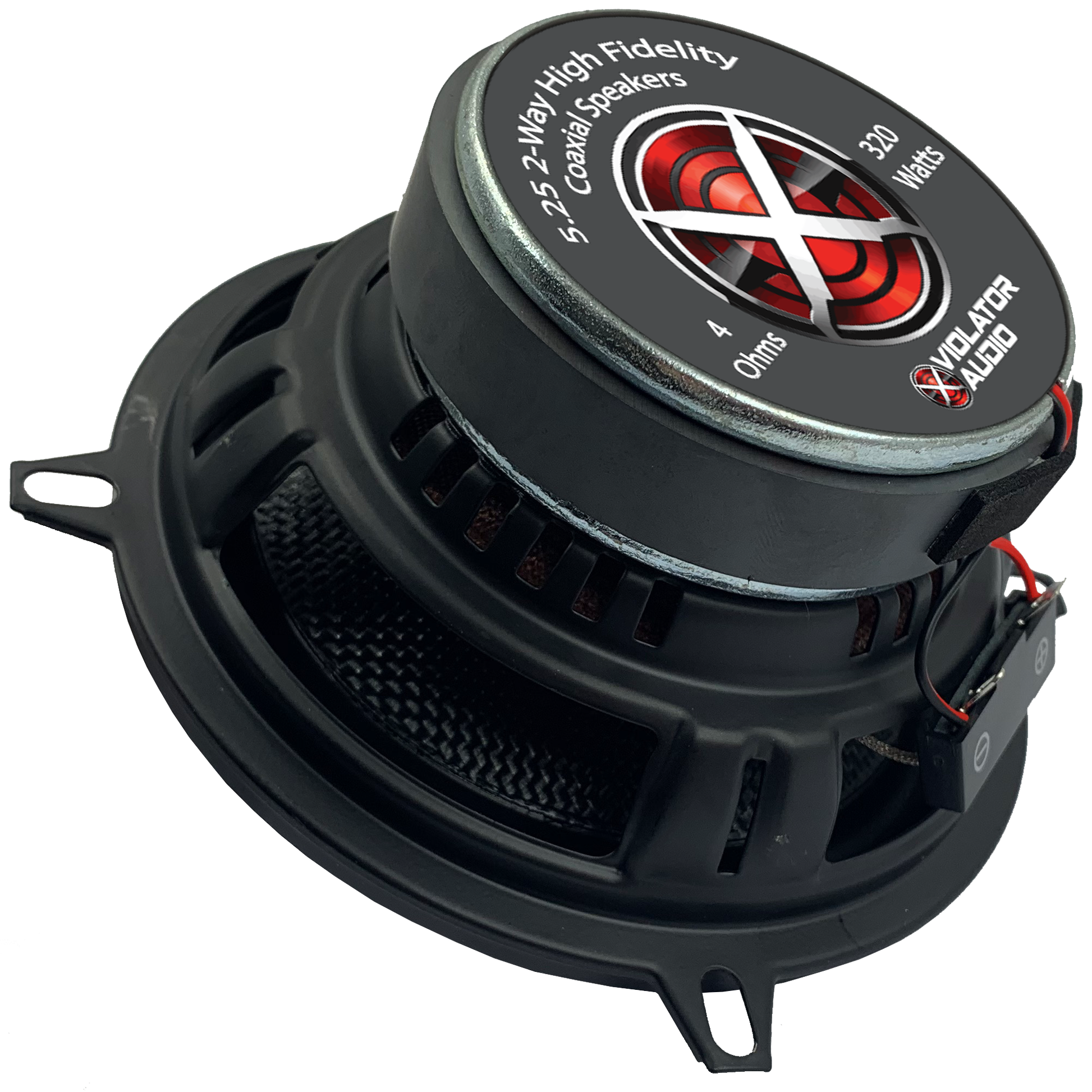 Violator Audio VA-5252 5.25" Coaxial Speakers (pair).