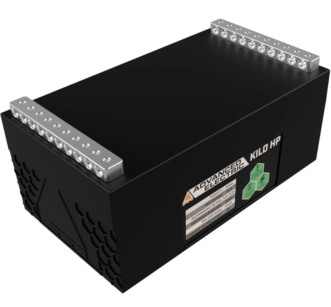 Advanced Electric KILO HP200 200Ah Sodium-Ion Car Audio Battery - Sold by Audio Sellerz