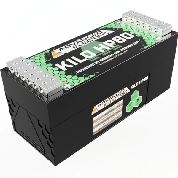 Advanced Electric KILO HP80 80Ah Sodium-Ion Car Audio Battery - Sold by Audio Sellerz