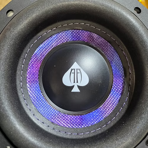 Audio Ace STR8 NST 8” Subwoofer with Dyeable Cone – 1000W RMS - Sold by Audio Sellerz