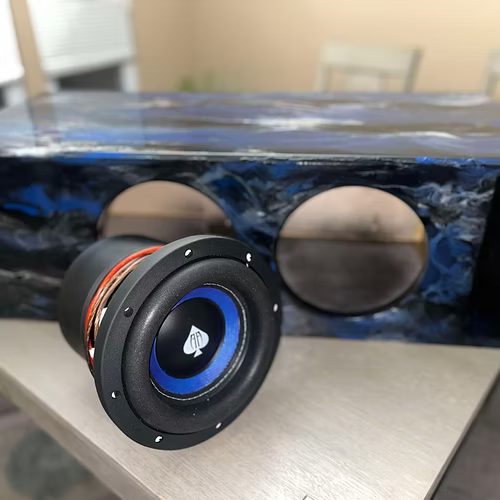 Audio Ace STR8 NST 8” Subwoofer with Dyeable Cone – 1000W RMS - Sold by Audio Sellerz