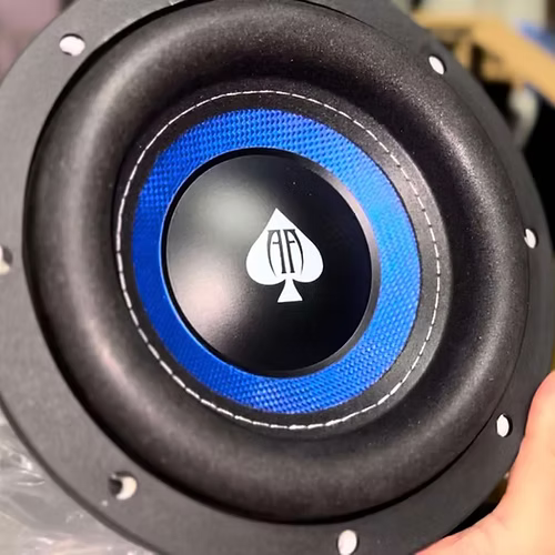 Audio Ace STR8 NST 8” Subwoofer with Dyeable Cone – 1000W RMS - Sold by Audio Sellerz