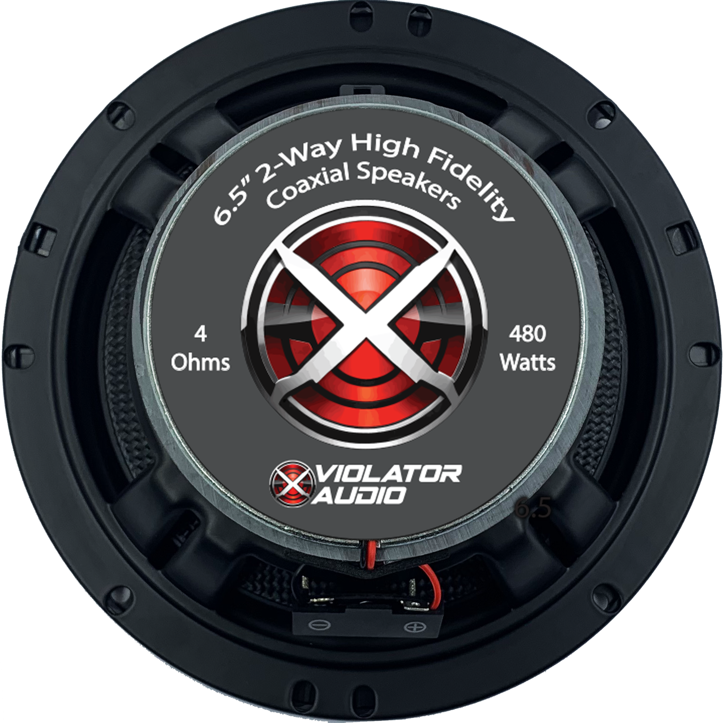 Violator Audio VA-652 6.5" Coaxial Speakers (pair).