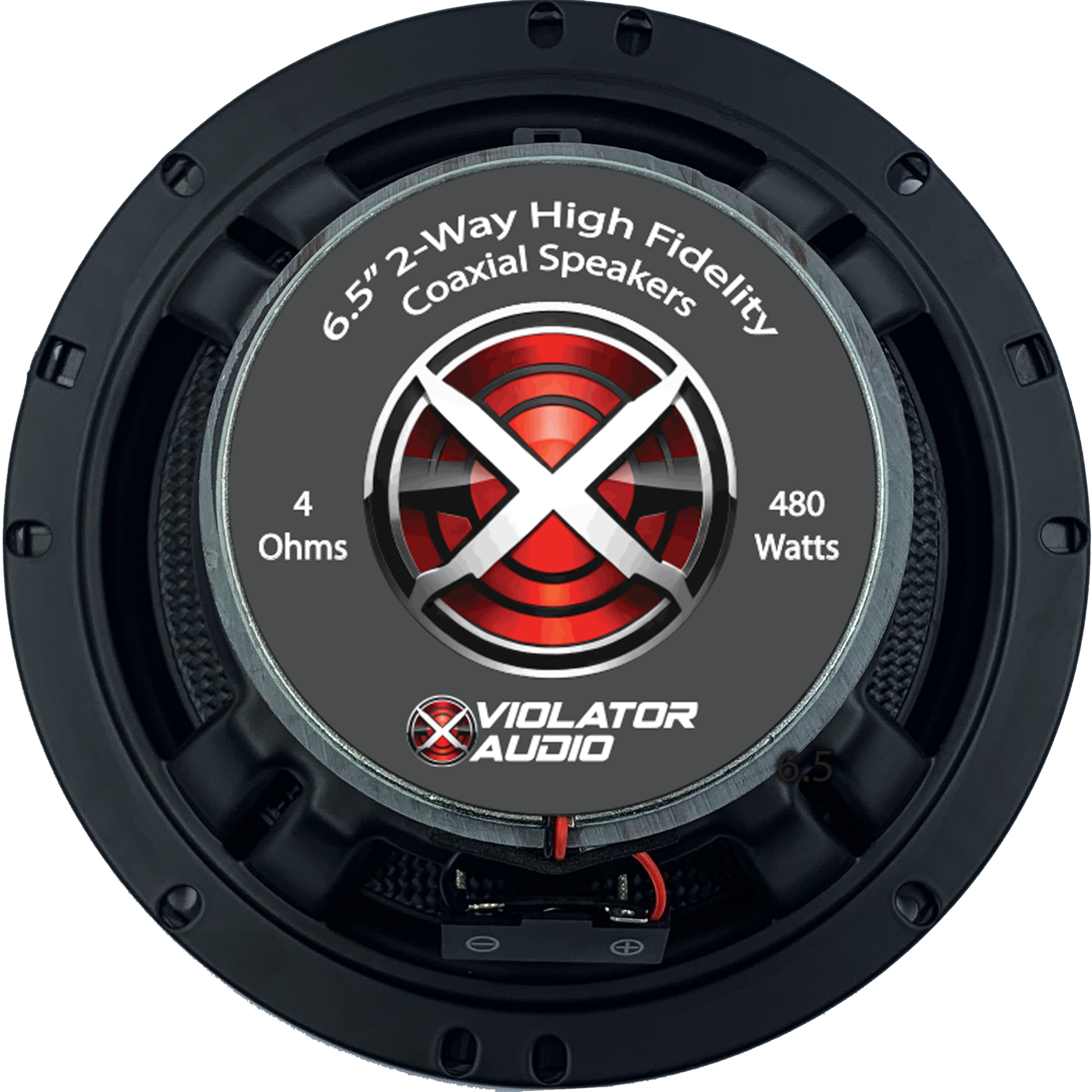 Violator Audio VA-652 6.5" Coaxial Speakers (pair).
