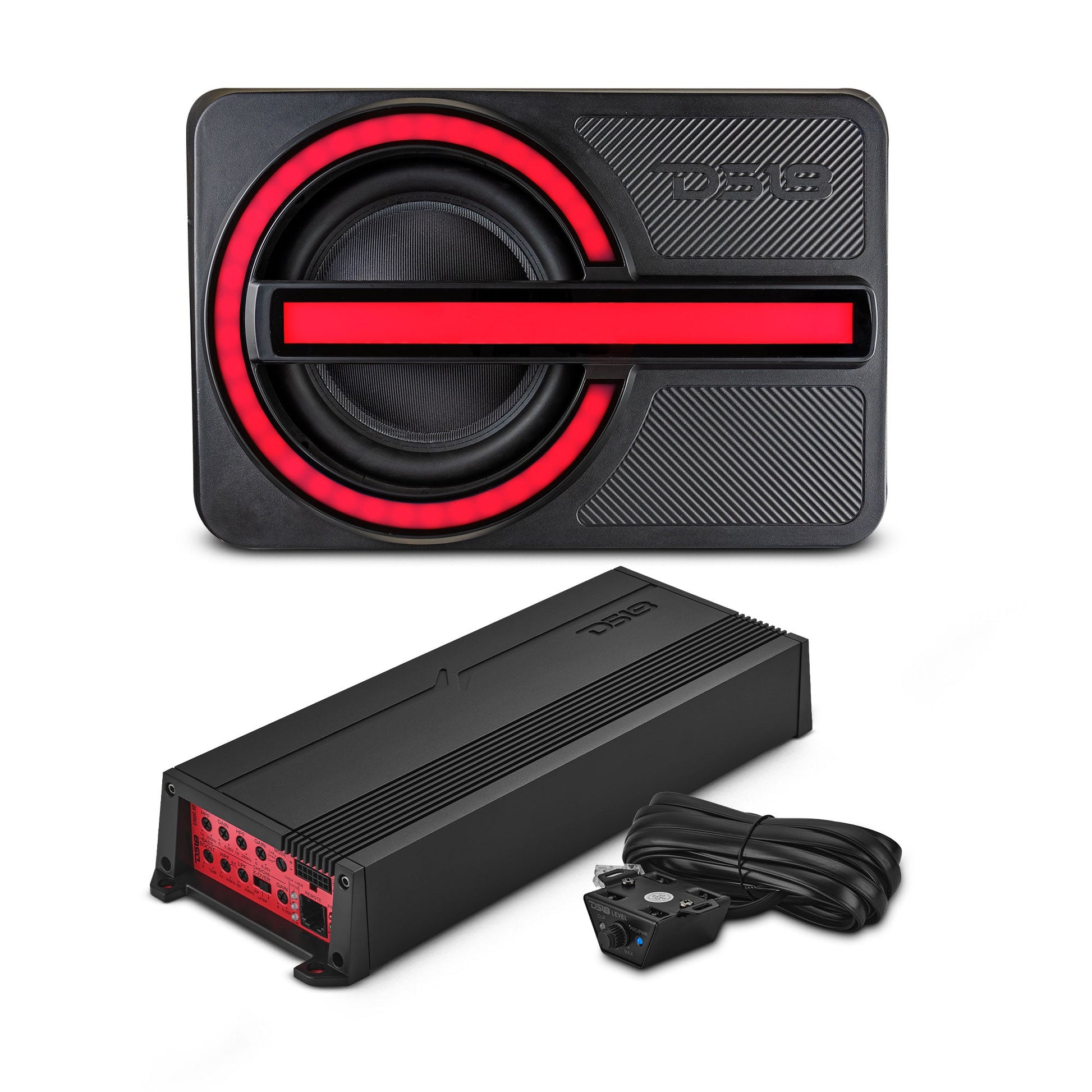 Bronco 6th Gen Tailgate Enclosure RGB LED Lights, 12" Subwoofer & Monoblock Amplifier.