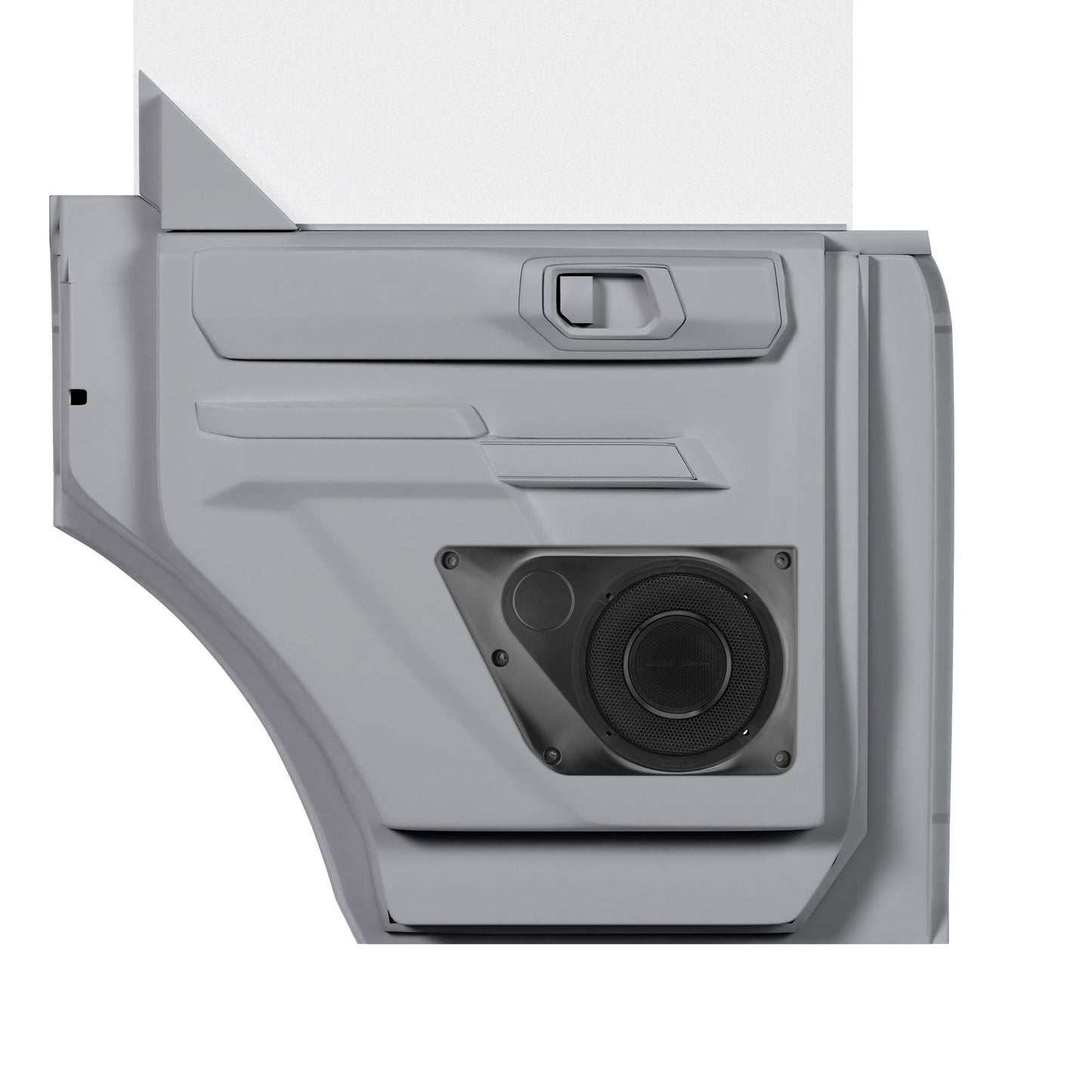 Bronco 6th Gen Rear Door Panels Loaded – Dual 6.5" Coaxial Hybrid Midrange.