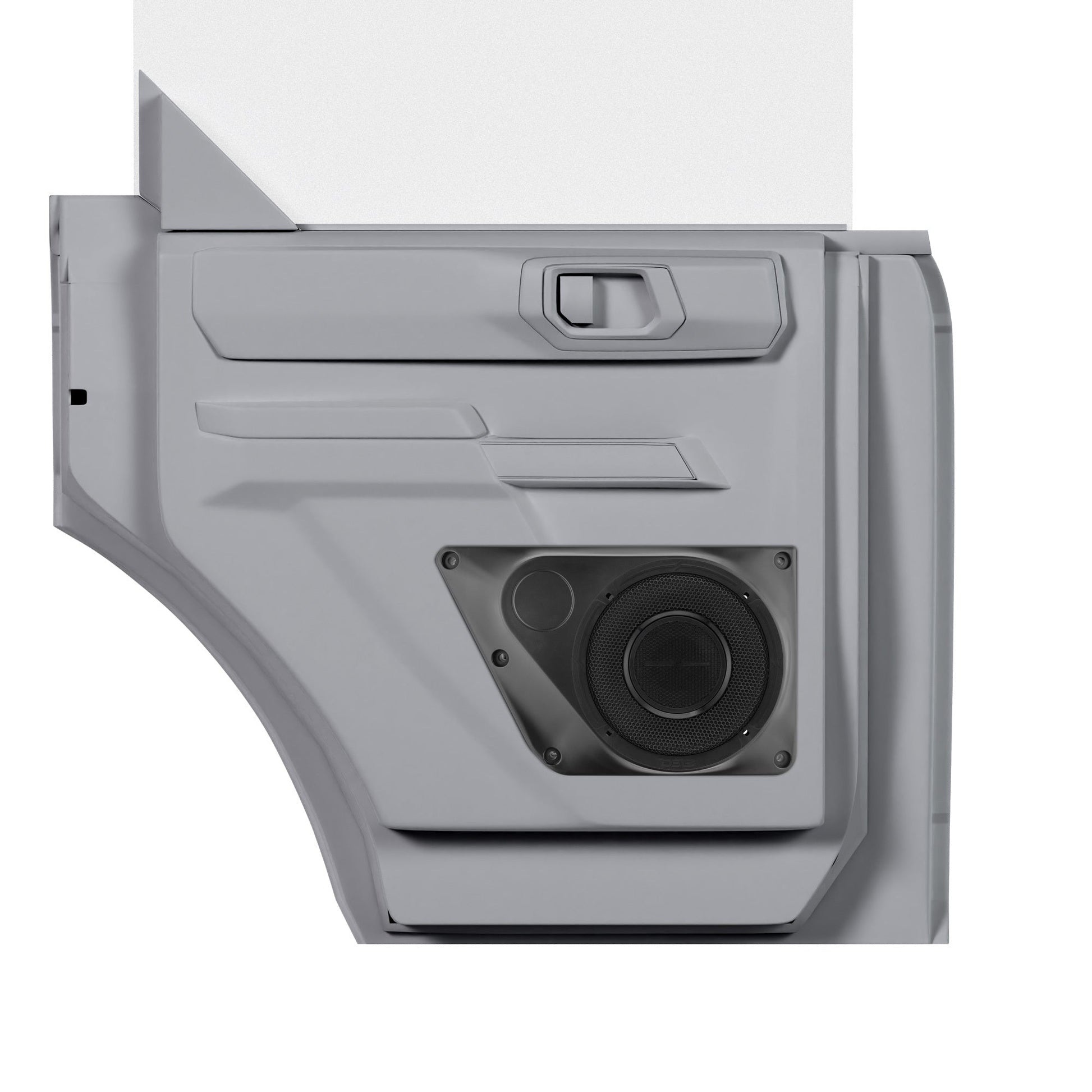 Bronco 6th Gen Rear Door Panels Loaded – Dual 6.5" Coaxial Hybrid Midrange.