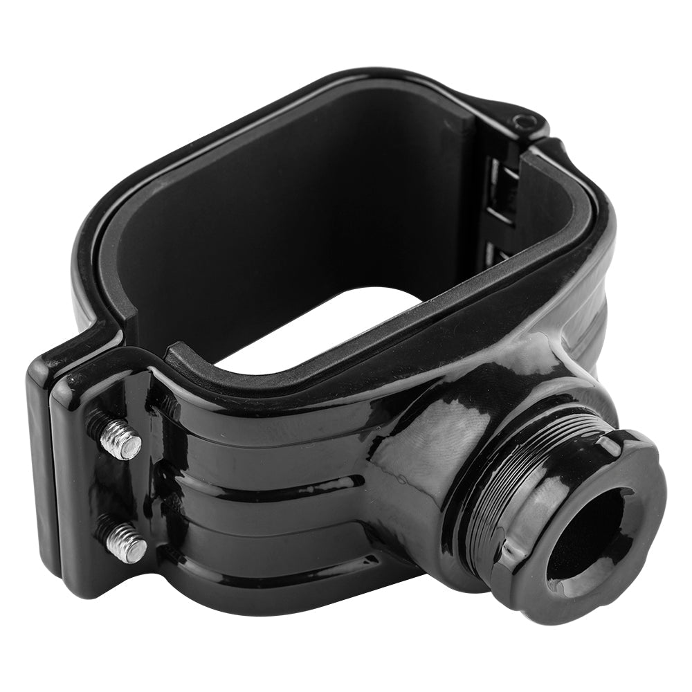 Bronco 6th Gen Roll Bar Audio Bundle – 8" Marine Tower Speakers with RGB LED Lights and OEM Roll Bar Mounting Clamps.