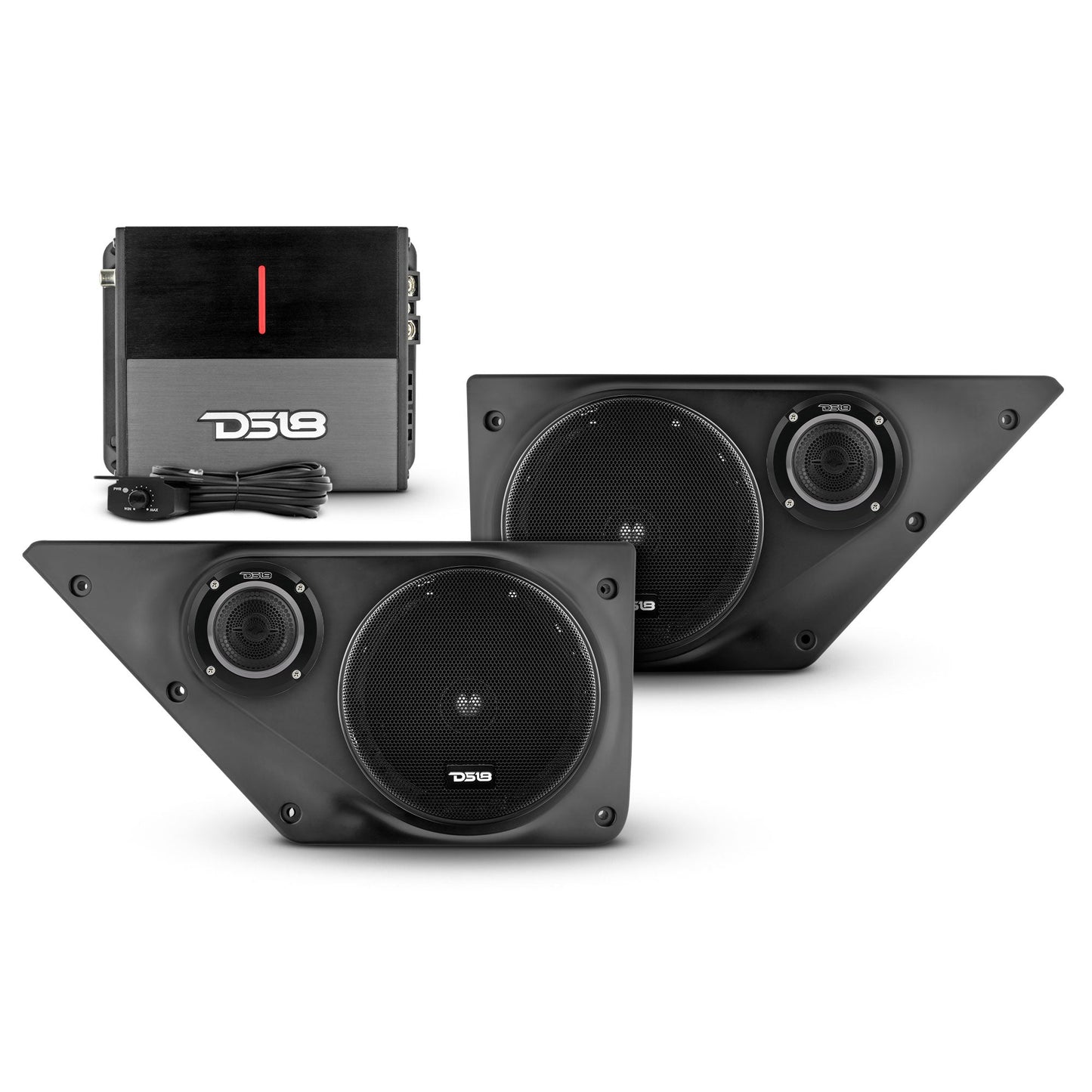 Bronco 6th Gen Front Door Panels Loaded – Dual 6.5" Loudspeakers, 3.6" Hybrid Tweeters & Amplifier.
