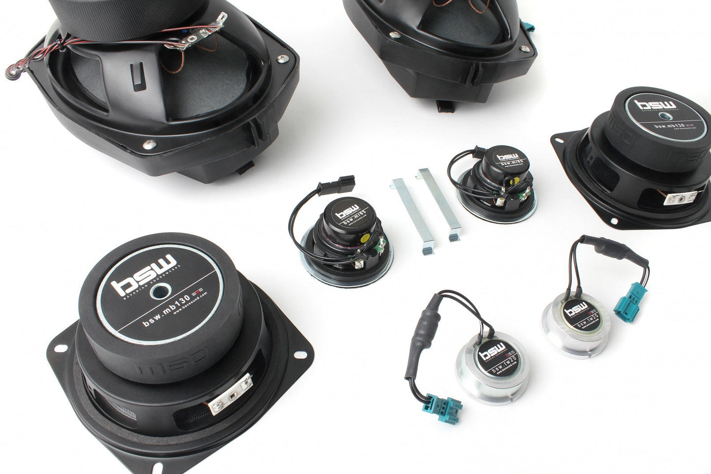 Bavsound Stage One Speaker Upgrade for 1996-1999 E36 Coupe/Sedan with Harman Kardon.