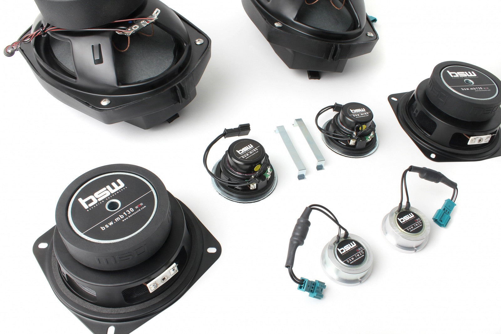 Bavsound Stage One Speaker Upgrade for 1996-1999 E36 Coupe/Sedan with Harman Kardon.