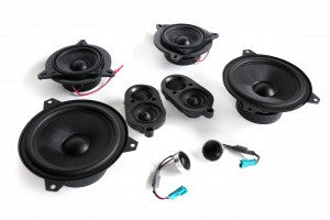Bavsound Stage One Speaker Upgrade for E46 Convertible with Standard Hi-Fi.
