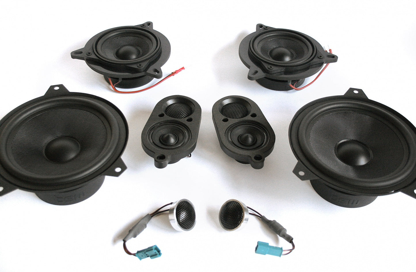 Bavsound Stage One Speaker Upgrade for E46 Convertible with Harman Kardon.
