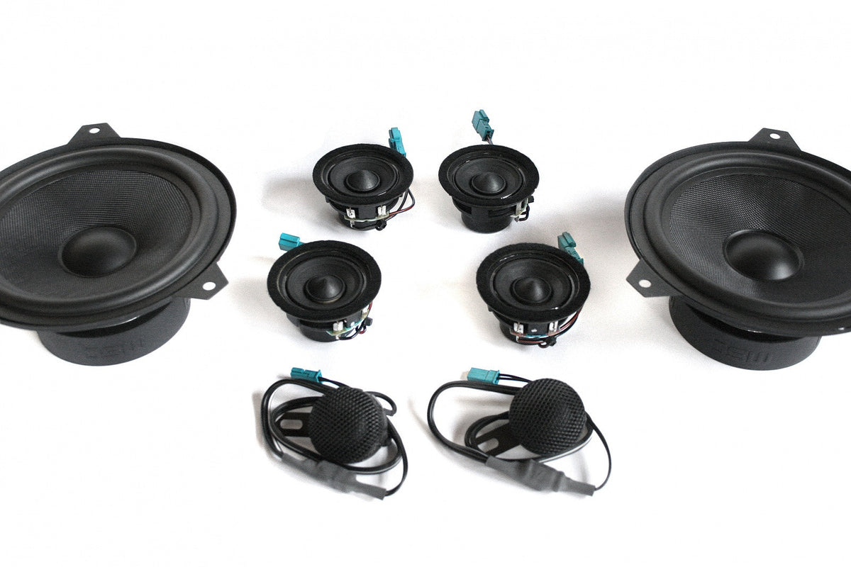 Bavsound Stage One Speaker Upgrade for E46 Wagon with Harman Kardon.