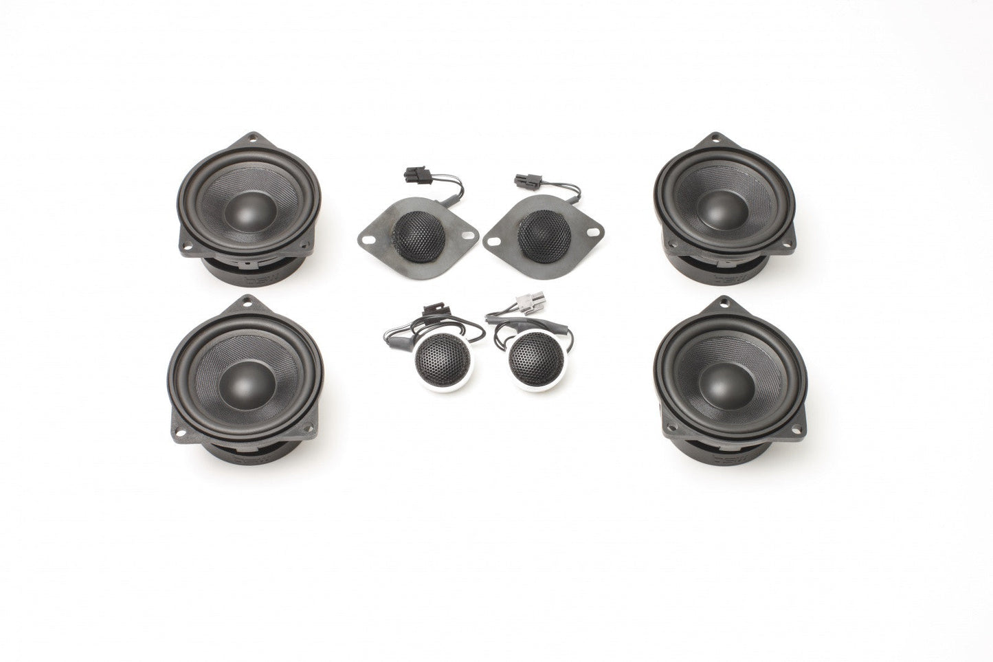 Stage One BMW Speaker Upgrade for E60/E61 Sedan/Wagon with Standard Hi-Fi.