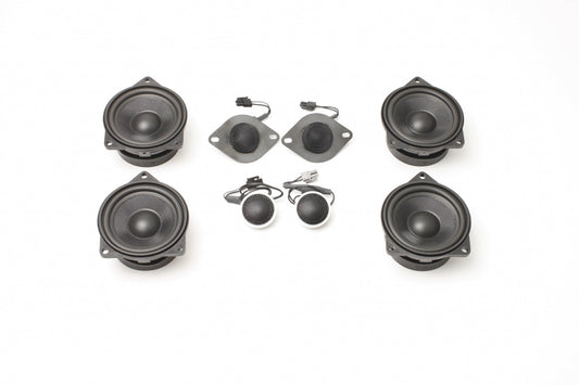 Stage One BMW Speaker Upgrade for E60/E61 Sedan/Wagon with Standard Hi-Fi.