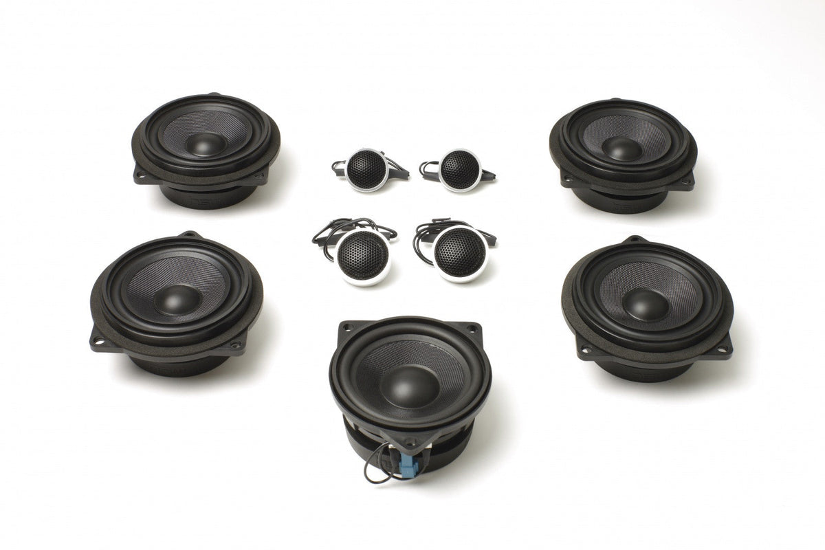Stage One BMW Speaker Upgrade for E64 Convertible with Premium Top Hi-Fi.