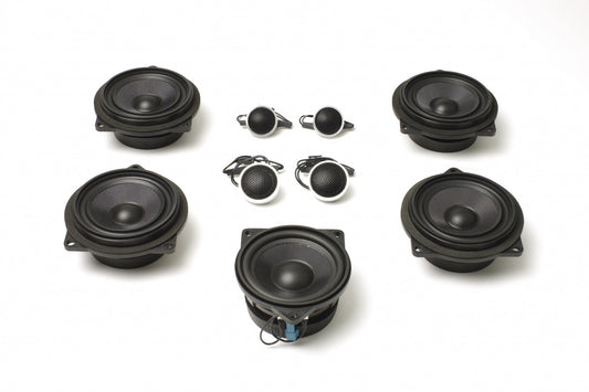 Stage One BMW Speaker Upgrade for E64 Convertible with Premium Top Hi-Fi.