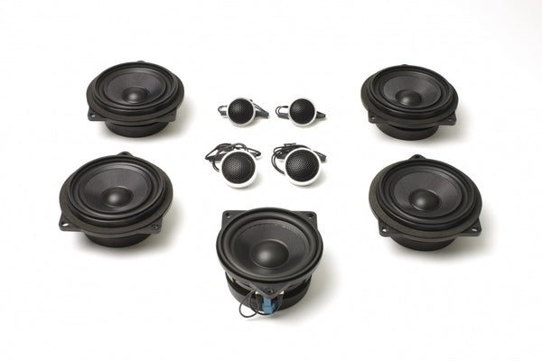 Stage One BMW Speaker Upgrade for E64 Convertible with Premium Top Hi-Fi.