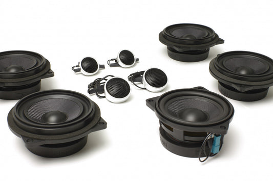 Stage One BMW Speaker Upgrade for E64 Convertible with Premium Top Hi-Fi.