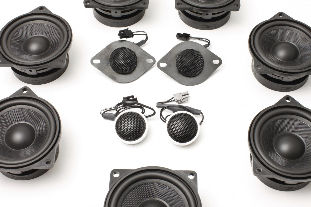 Stage One BMW Speaker Upgrade for E65/E66 Sedan Premium Top Hi-Fi - (No Install Video).