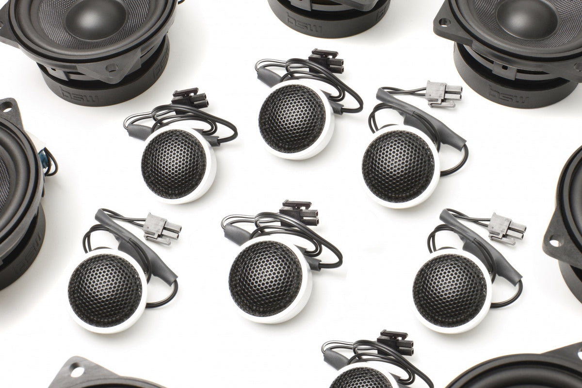 Stage One BMW Speaker Upgrade for E70/E71 X5/X6 with Premium Top Hi-Fi.