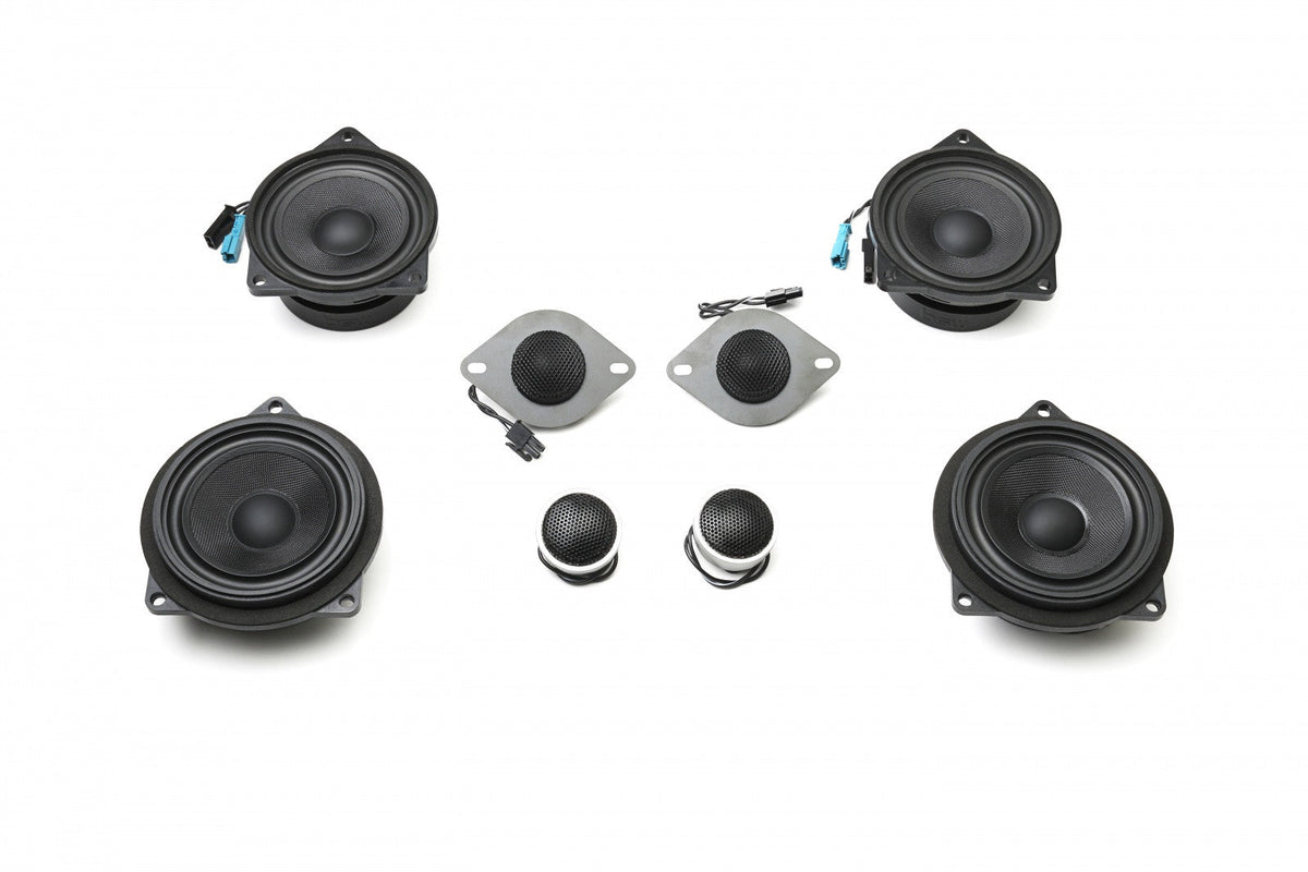 Stage One BMW Speaker Upgrade for E82 with Standard Hi-Fi/Harman Kardon.