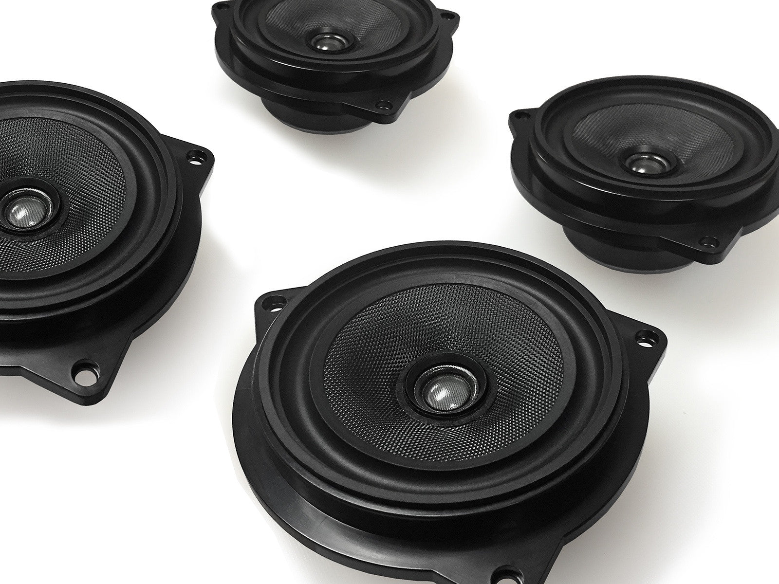 Bavsound Coaxial Stage One BMW Speaker Upgrade for E84 X1 with Base Audio.