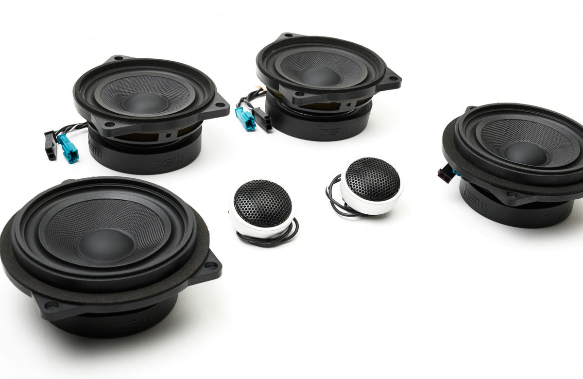 Stage One BMW Speaker Upgrade for E84 X1 with Standard Hi-Fi/Premium Top Hifi.