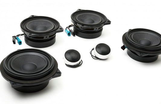 Stage One BMW Speaker Upgrade for E84 X1 with Standard Hi-Fi/Premium Top Hifi.