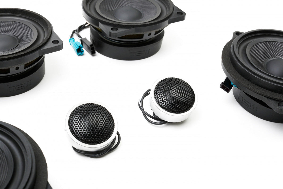 Stage One BMW Speaker Upgrade for E84 X1 with Standard Hi-Fi/Premium Top Hifi.