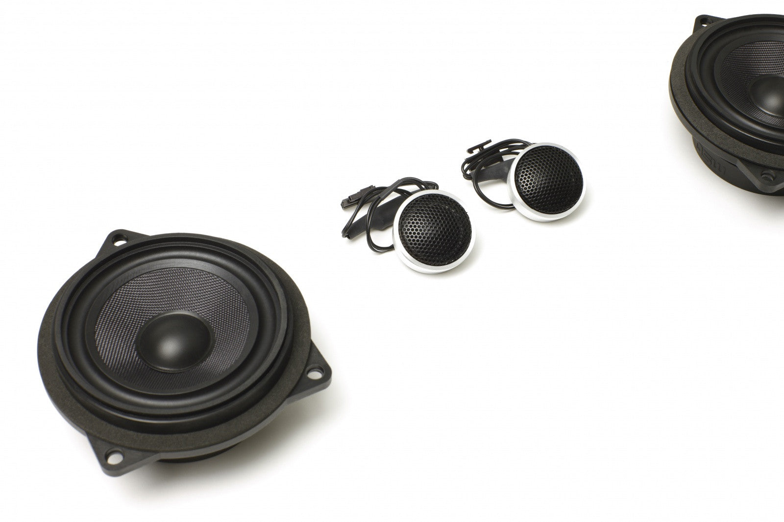 Stage One BMW Speaker Upgrade for E88 Convertible with Standard Hi-Fi/Premium Top Hi-Fi.