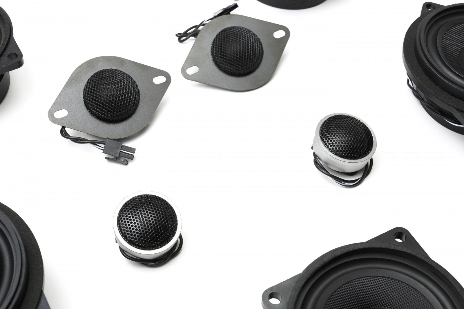 Stage One BMW Speaker Upgrade for E90 Sedan with Premium Top Hi-Fi.