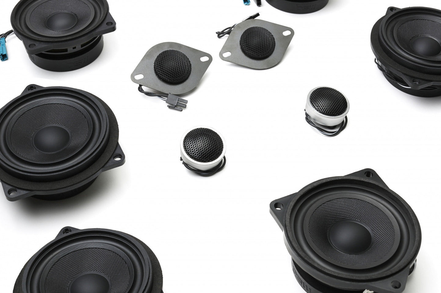 Stage One BMW Speaker Upgrade for E90 Sedan with Premium Top Hi-Fi.