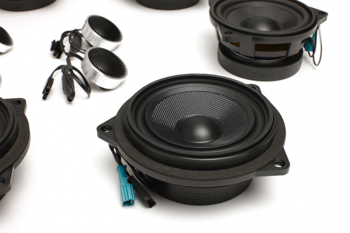 Stage One BMW Speaker Upgrade for E91 Wagon with Premium Top Hi-Fi.
