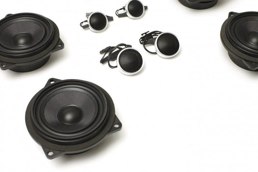Stage One BMW Speaker Upgrade for 2007-2010 E92 Coupe with Standard Hi-Fi.