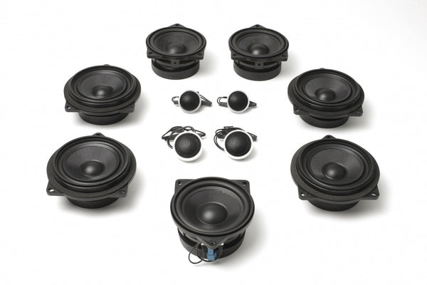 Stage One BMW Speaker Upgrade for E92 Coupe with Premium Top Hi-Fi.