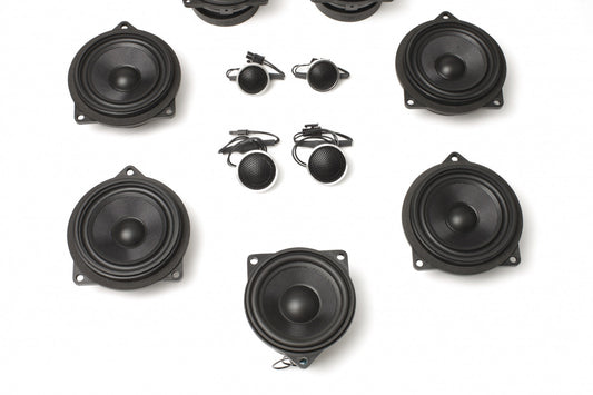 Stage One BMW Speaker Upgrade for E92 Coupe with Premium Top Hi-Fi.
