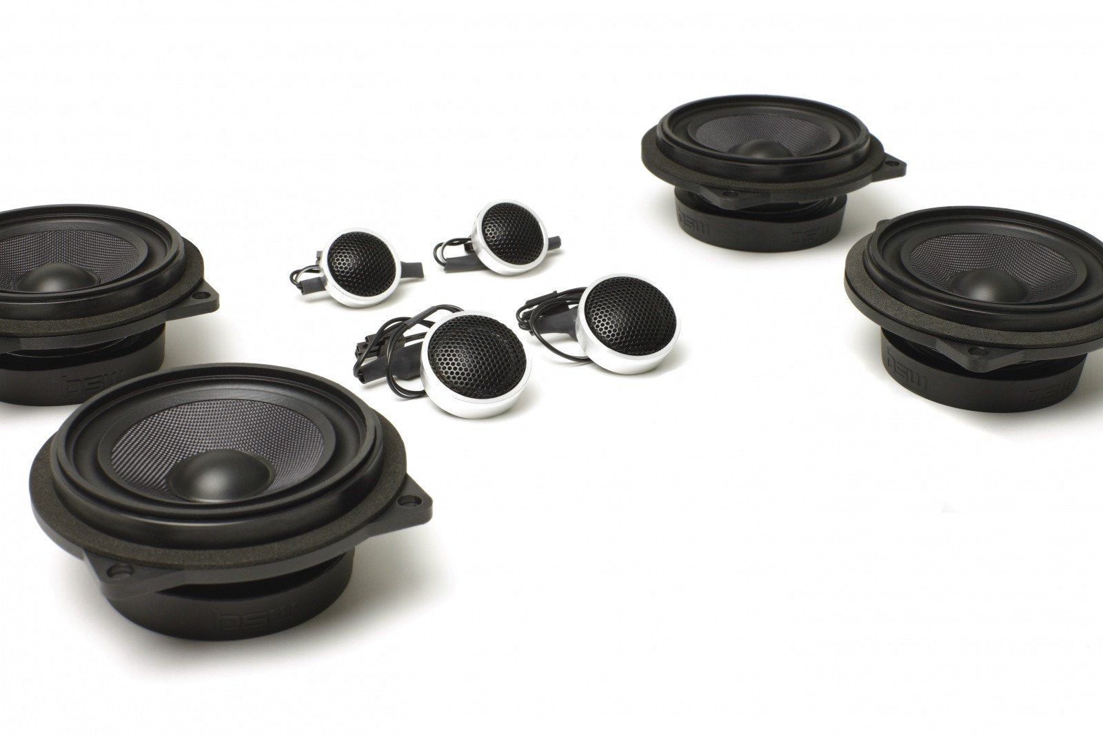 Stage One BMW Speaker Upgrade for 2007-2010 E93 Convertible with Standard Hi-Fi.