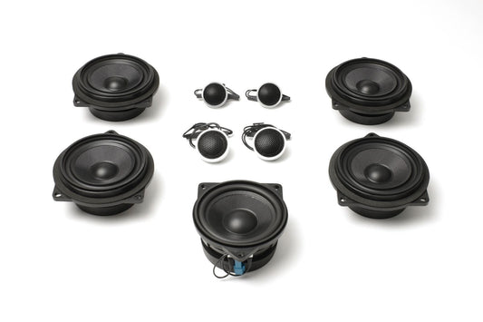 Stage One BMW Speaker Upgrade for E93 Convertible with Premium Top Hi-Fi.