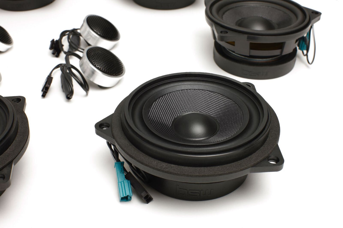 Stage One BMW Speaker Upgrade for E93 Convertible with Premium Top Hi-Fi.
