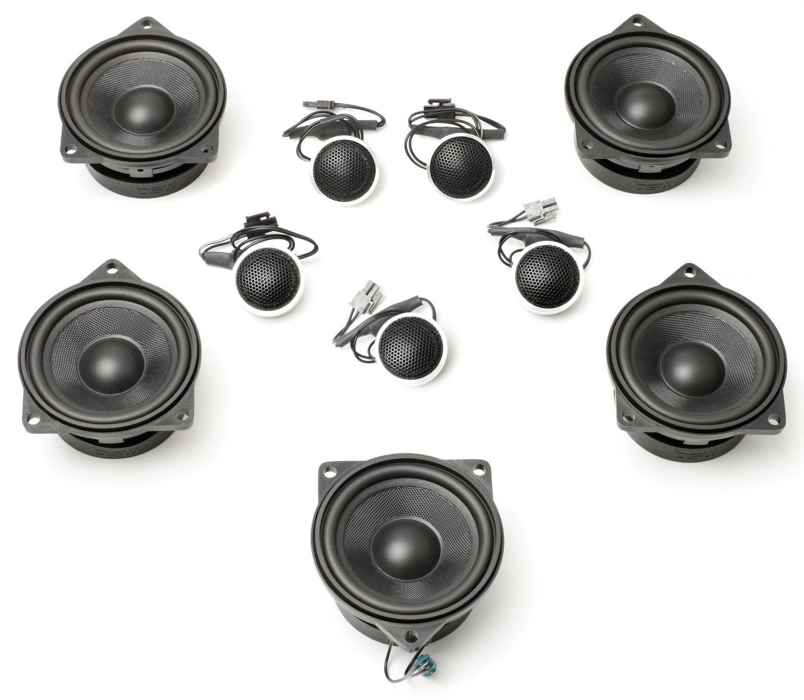 Stage One BMW Speaker Upgrade for F07 Gran Turismo with Standard Hi-Fi.