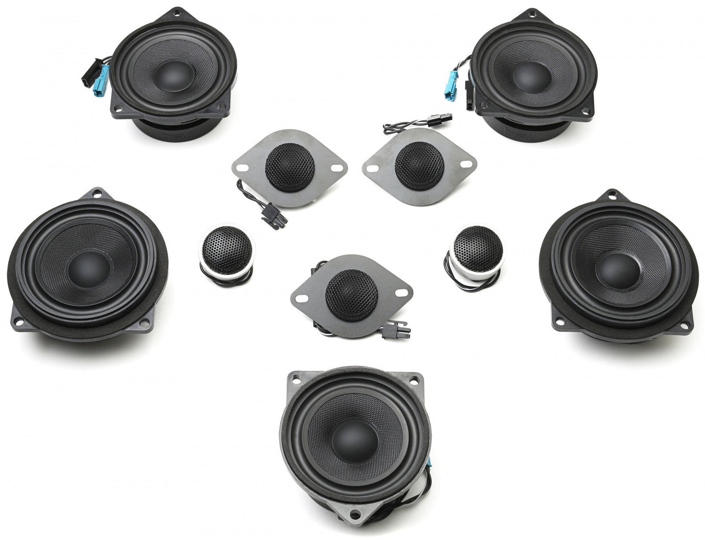 Stage One BMW Speaker Upgrade for F10 Sedan with Standard Hi-Fi.