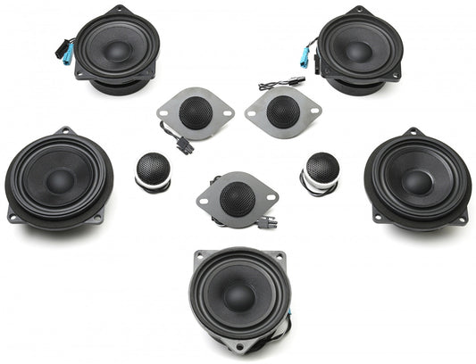 Stage One BMW Speaker Upgrade for F10 Sedan with Standard Hi-Fi.