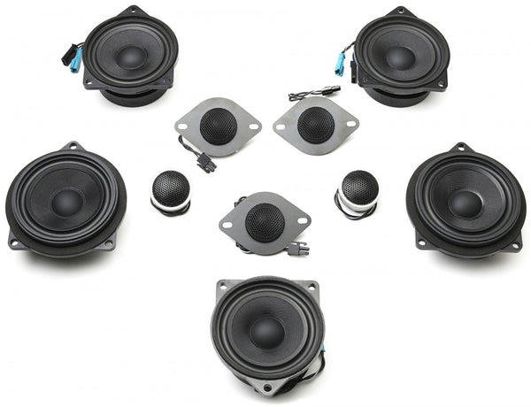 Stage One BMW Speaker Upgrade for F10 Sedan with Standard Hi-Fi.